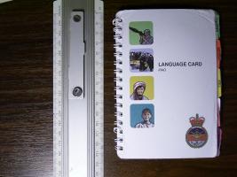 Language Card. Iraq.