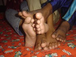 asian boys feet