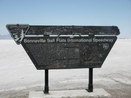 Bonneville Salt Flat (Lake)