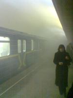 Пожежа в метро на Театральній