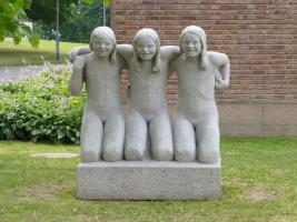 Vigeland Sculpture Park Oslo - Парк скульптур Вигеланда - Осло / Norway - Норвегия