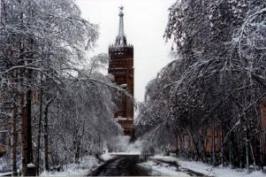 Город - Зима