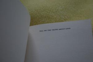 Tell Me the Truth About Love Fifteen Poems by W.H.AUDEN
