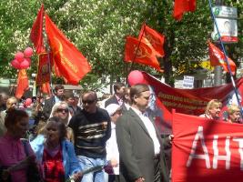 Парад коммунистов в Киеве