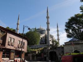 Турция. Стамбул. Голубая мечеть (мечеть Султана Ахмеда). (Turkey. Istanbul). 2012