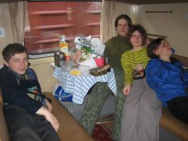 с 31 марта по 9 апреля 2006 г. - поход в приэльбрусье - 1 к.с.