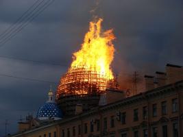 пожар троицкого собора