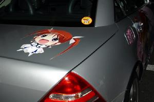 Anime Vinil Car Tuning
