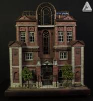 Victorian building (Викторианское здание с элементами стимпанка) - макет