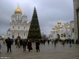 Москва. Кремль. Соборная площадь