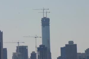 TRUMP TOWER IN CONSTRUCTION(CHICAGO-DOWNTOWN)