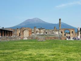 Италия. Помпеи и вулкан Везувий. ( Italy. Pompeii. Vesuvius volcano ). 2008