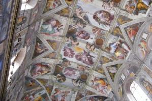Ватикан. Сикстинская капелла /съёмка скрытой камерой/. (Vaticane. Sistine Chapel). 2008