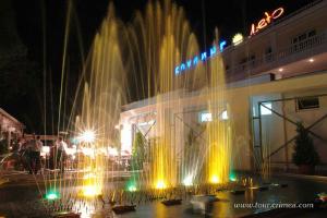 Открытие цветомузыкального фонтана в Приморском парке г.Ялта
